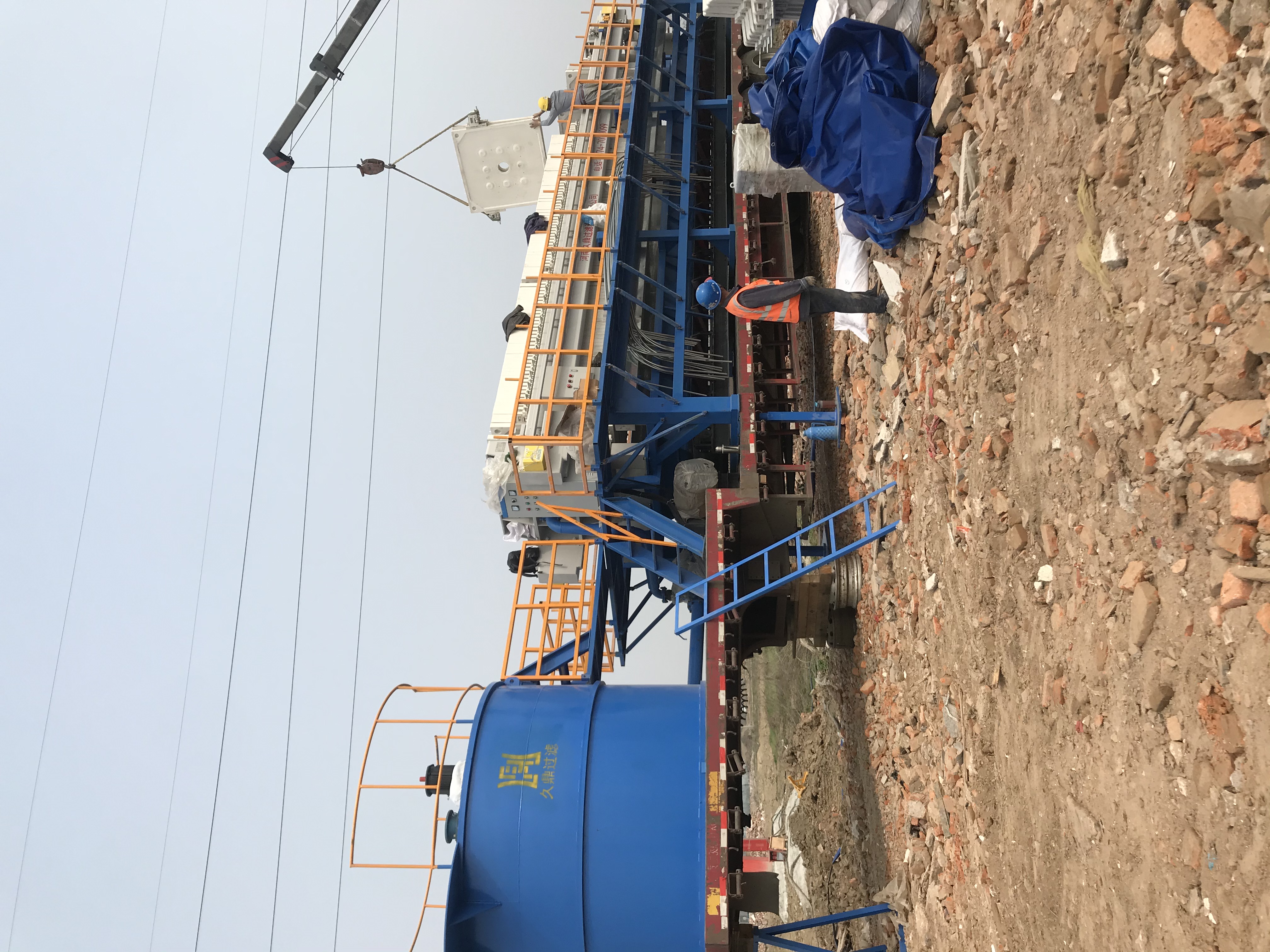 河道清淤脫水革命——車載移動壓濾機核心技術原理與工作流程